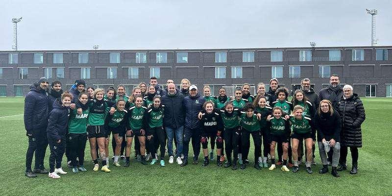 Sassuolo Femminile, il c.t. dell'Italia Soncin in visita al Mapei Football Center: le ultime