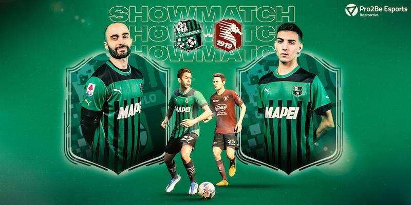Sassuolo eSports, showmatch su Twitch con la Salernitana