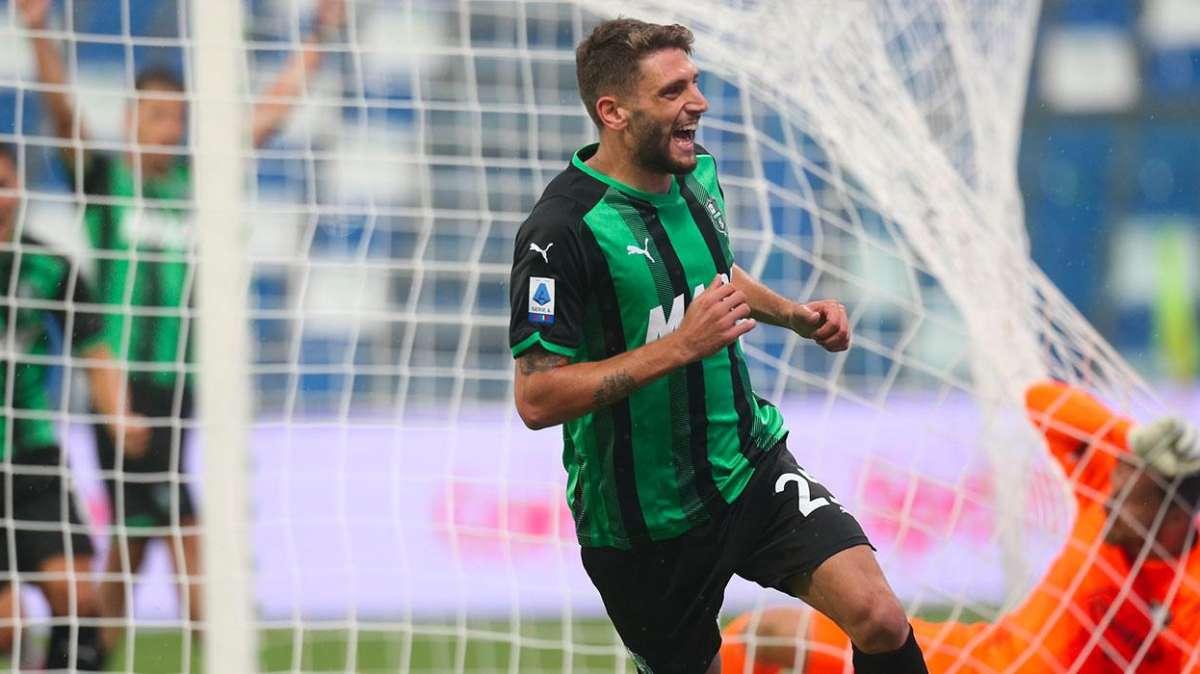 Sassuolo Salernitana 1-0 pagelle quotidiani: top Berardi, 'bacchettato' Dionisi