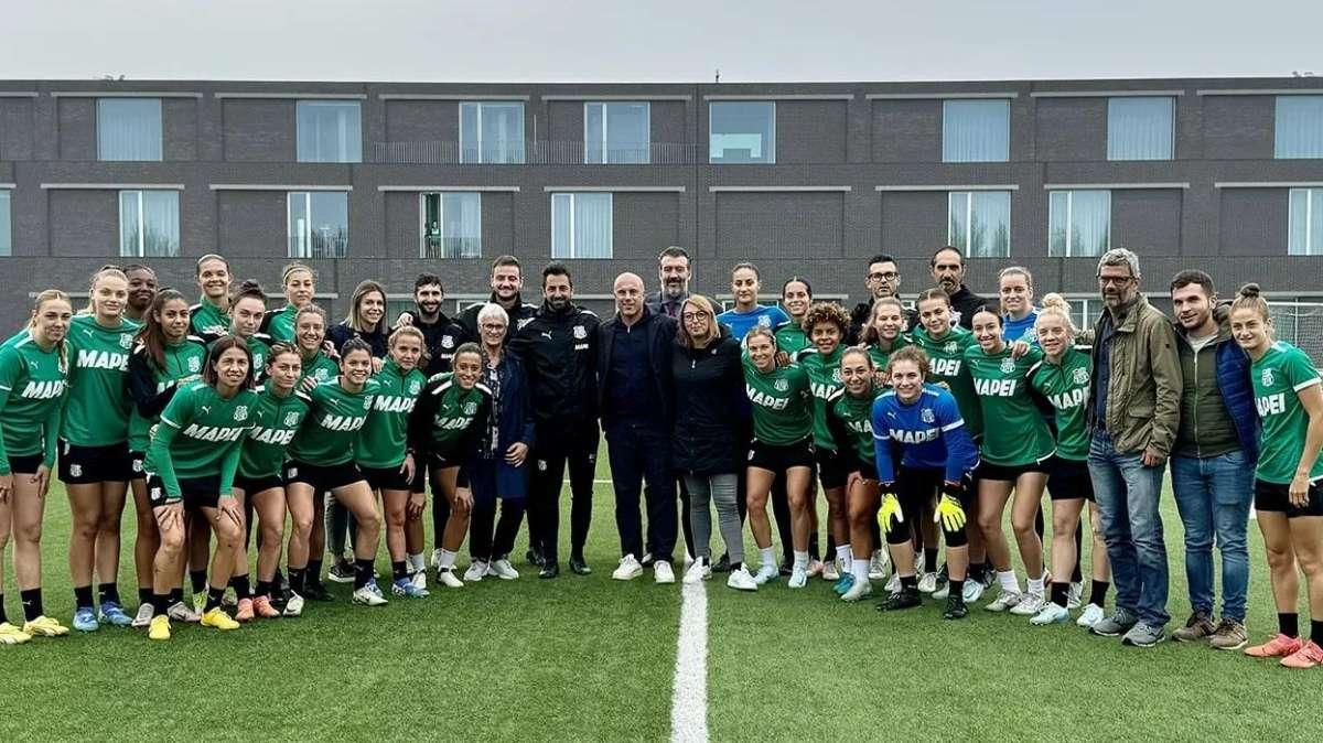 Sassuolo Femminile, al Mapei Football Center in visita il c.t. Soncin: i dettagli