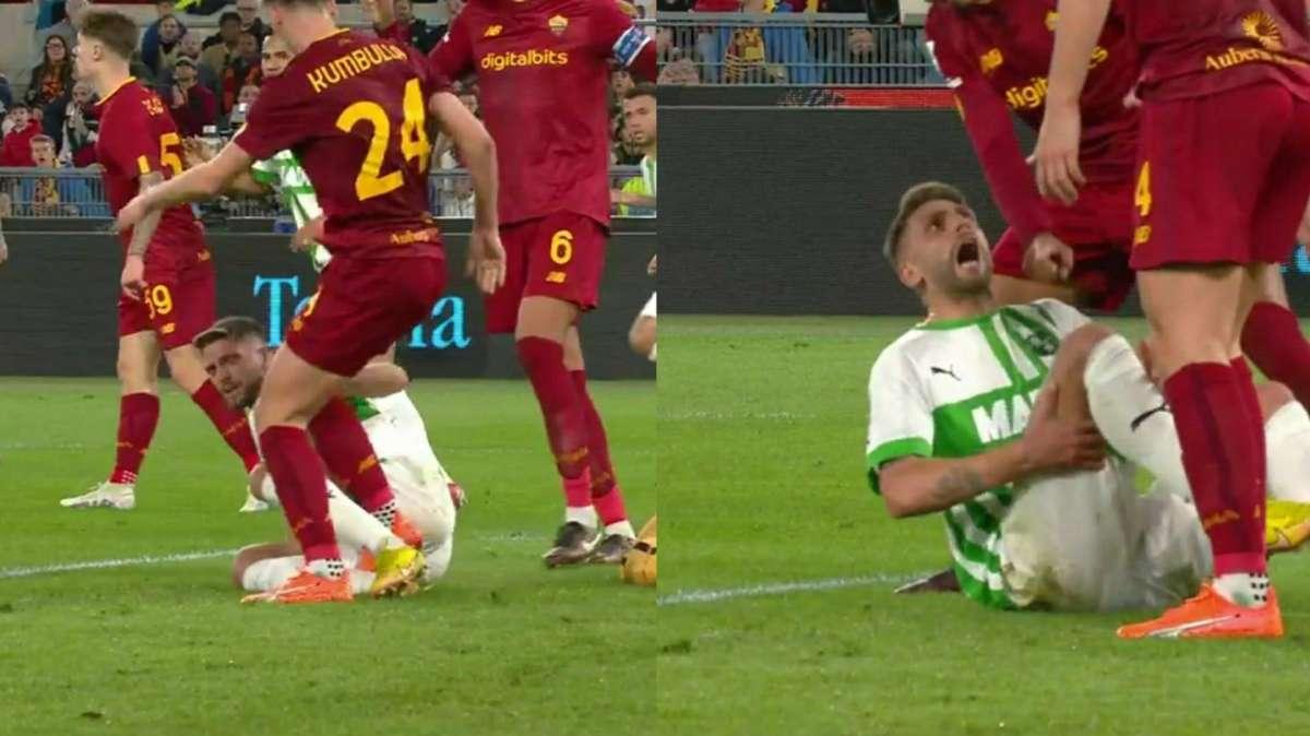 C'è Roma-Sassuolo: Kumbulla e quelle scintille con Berardi