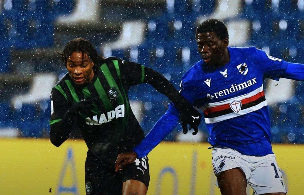 Sassuolo Sampdoria pagelle. Voti: Laurienté la sblocca, Berardi fa festa. Thorstvedt domina