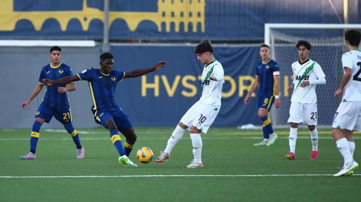 Verona Sassuolo Primavera highlights 1-0: Balde beffa i neroverdi in 10 VIDEO