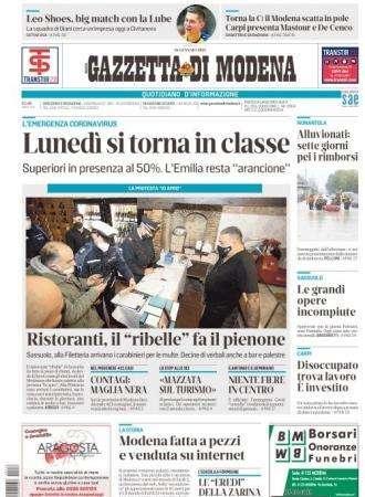 Gazzetta di Modena: "Sassuolo in emergenza, De Zerbi conta i presenti"
