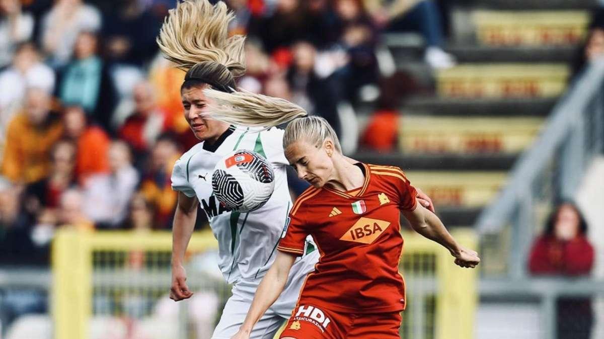 Roma Sassuolo Femminile pagelle poule Scudetto. Voti: errore di Filangeri, attacco spento