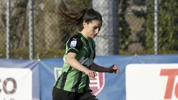 Sassuolo Femminile, Alice Pellinghelli verso un nuovo prestito: c'è il Napoli