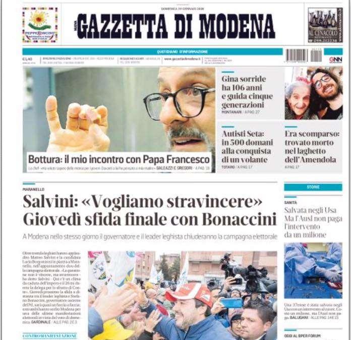 Gazzetta di Modena: "Sassuolo trionfa, rimontato il Torino"