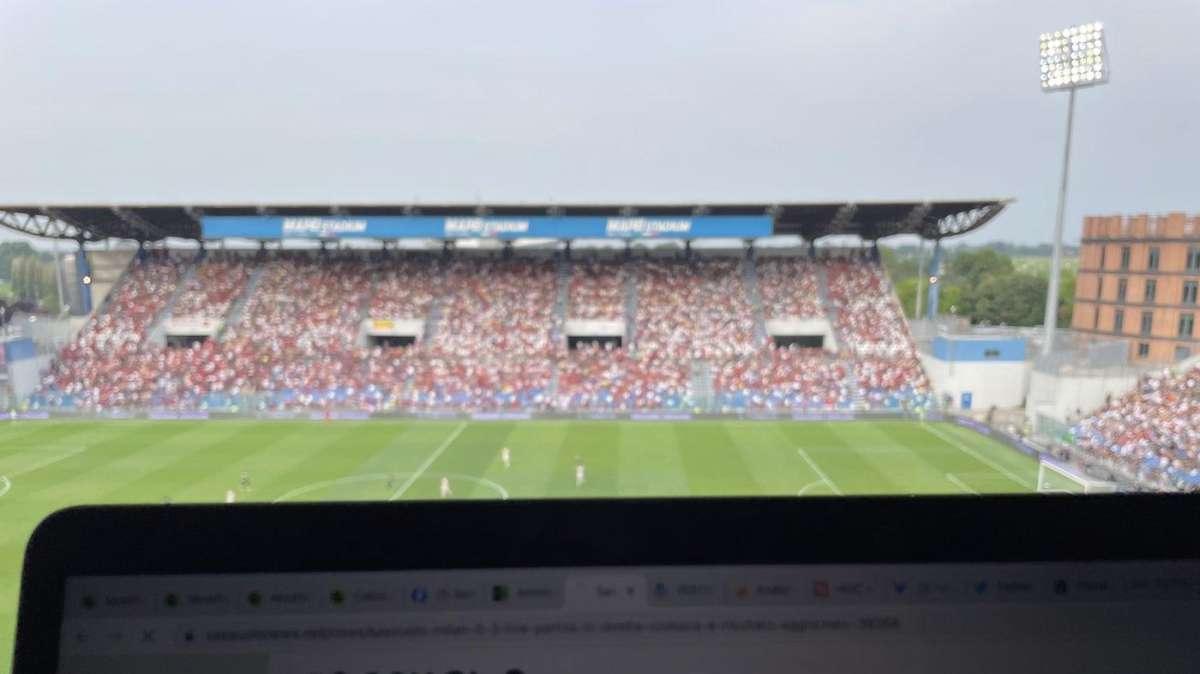 Sassuolo Milan al Mapei Stadium: incasso record per i neroverdi. La cifra