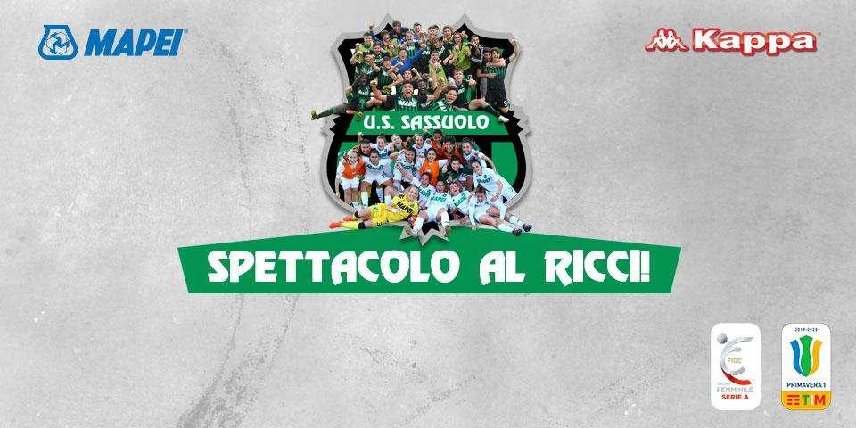 Sassuolo Primavera e Sassuolo Femminile al Ricci: arriva l'abbonamento unico