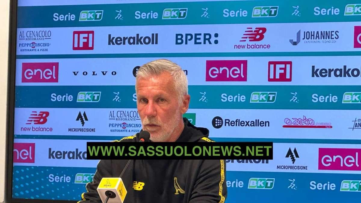 SN - Mandelli conferenza stampa post Modena Sassuolo: "Gol annullato in maniera leggera"