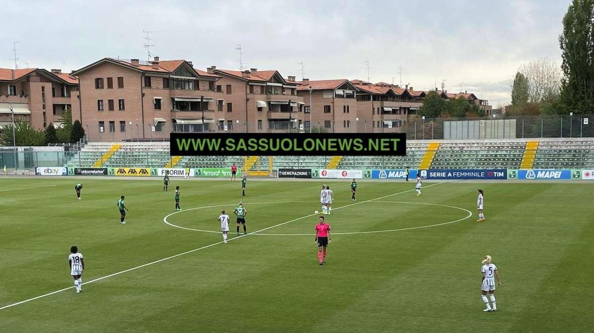 Sassuolo Juventus Femminile 1-1 FINALE: 1° punto in stagione, Philtjens in gol