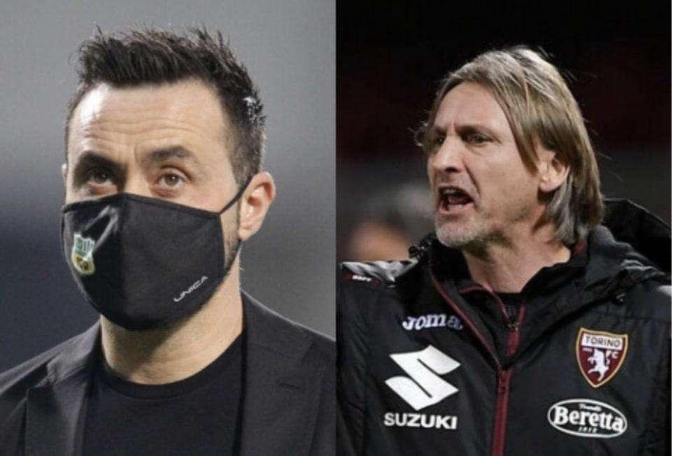 De Zerbi-Nicola precedenti e statistiche: tabù granata per il neroverde