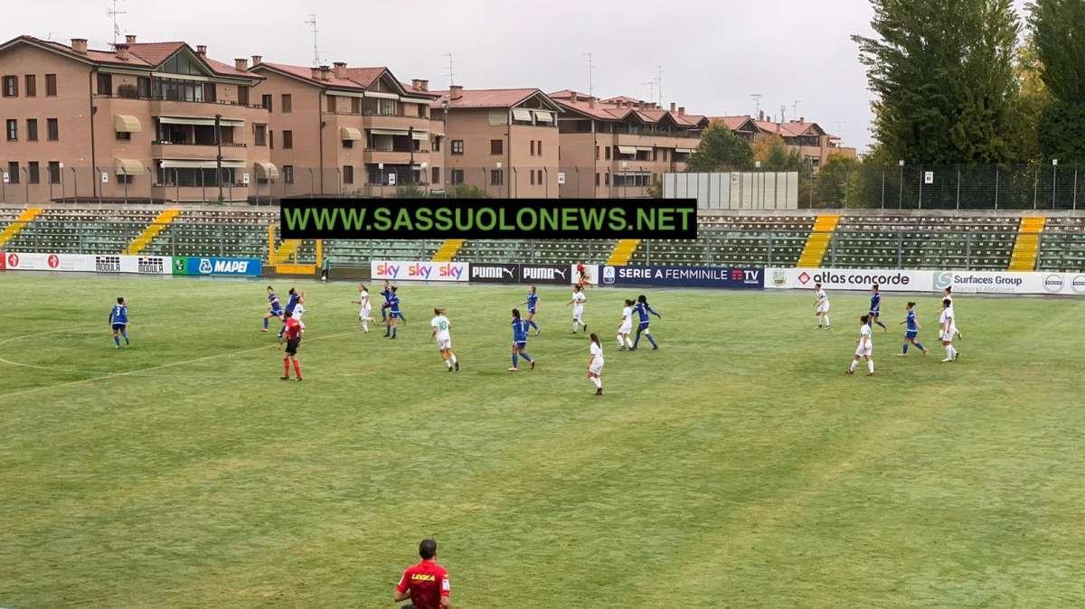 Sassuolo San Marino Femminile LIVE 1-0: cronaca e risultato in diretta