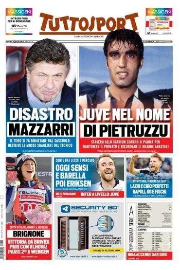 Tuttosport, Sassuolo: "De Zerbi: Berardi giocatore che cambia le partite"