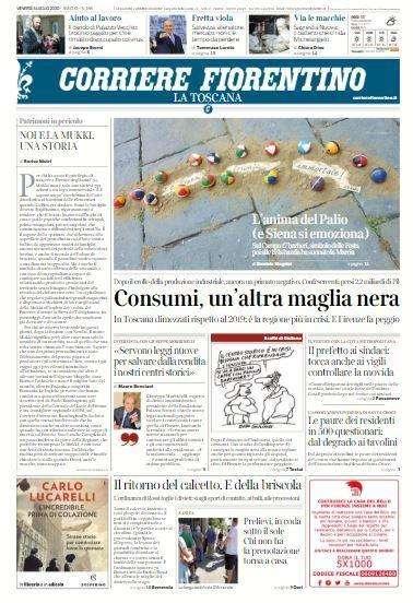 Corriere Fiorentino sui gigliati: "Non c’è tempo da perdere"