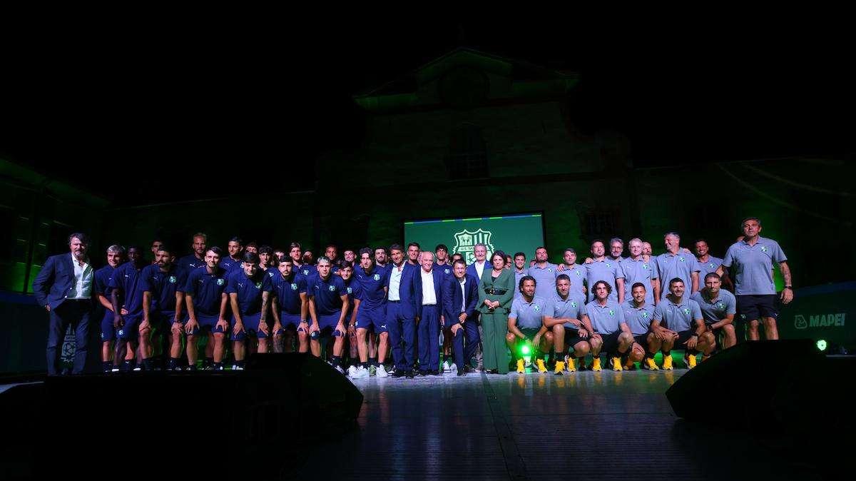 Sassuolo, stasera la presentazione delle prime squadre maschile e femminile e della maglia Away