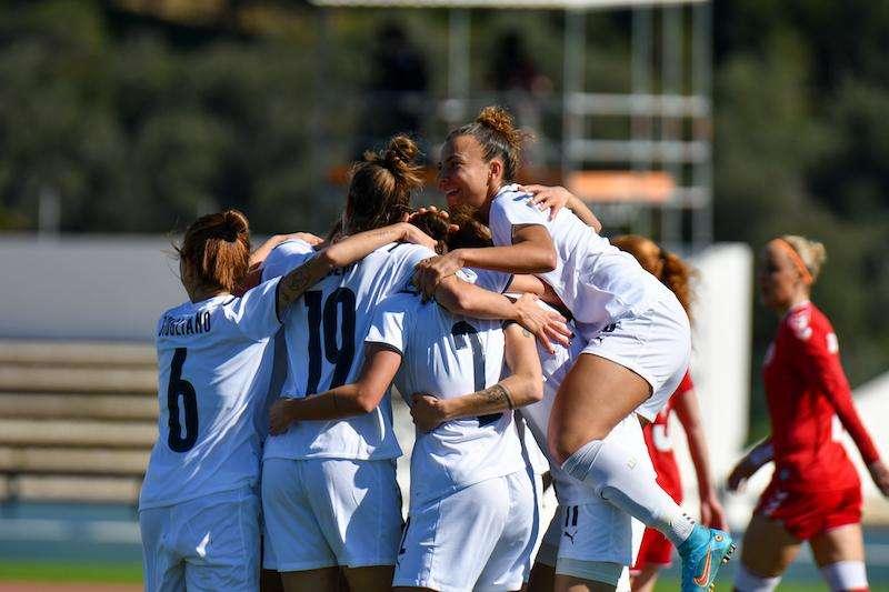 Italia Femminile, 1-0 alla Danimarca all'Algarve Cup: ok Benedetta Orsi