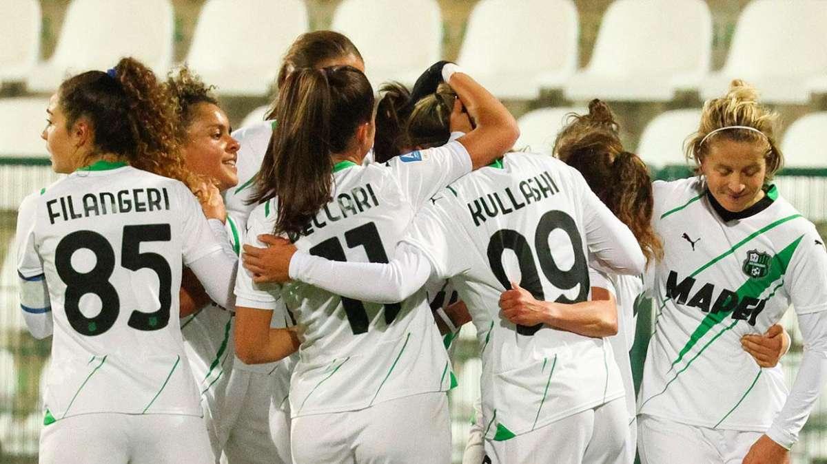 Sampdoria Sassuolo Femminile 0-4 highlights: Kullashi show e gol di Clelland VIDEO
