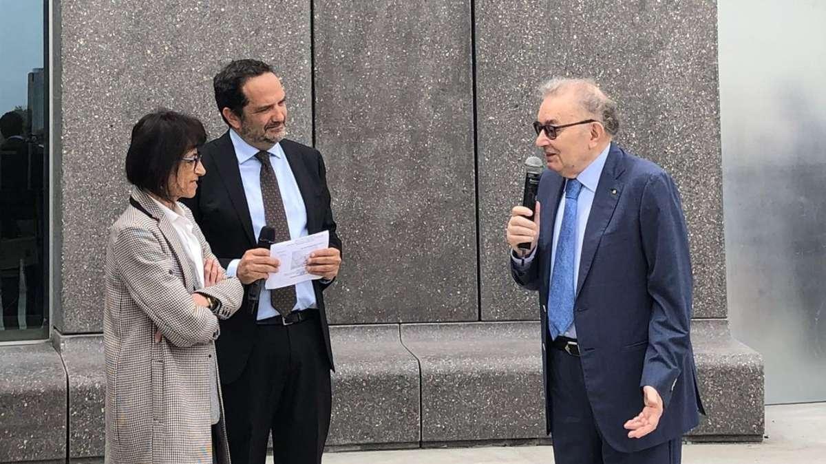 Striscione al Ricci per Squinzi: "Ciao Giorgio". Con l'Inter l'omaggio del Mapei Stadium
