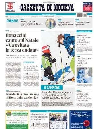 Gazzetta di Modena: "Dal no di Berardi alla Juve alle voci sul Lione, De Zerbi show a Tiki Taka"