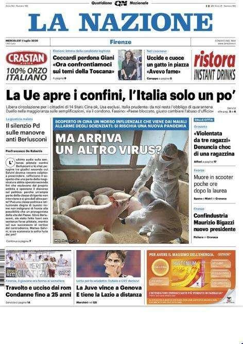 La Nazione sulla Fiorentina: "C'è il Sassuolo, serve Fede"