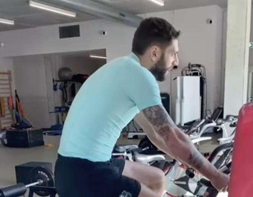 Berardi, il recupero dall'infortunio prosegue: "Work in progress" VIDEO