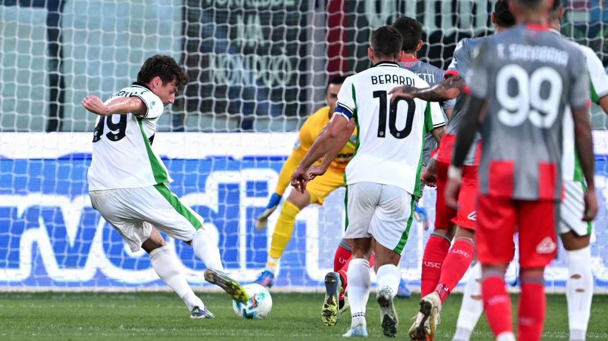 Cremonese Sassuolo highlights: gol di Terracciano, Vazquez, De Luca, Pinamonti e Berardi - VIDEO