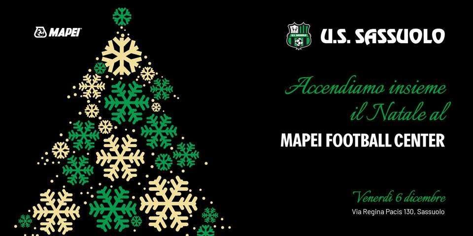 Sassuolo, Natale neroverde: venerdì l'evento al Mapei Football Center