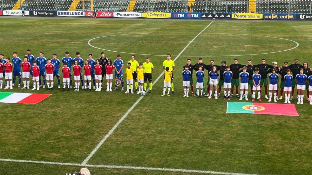 Italia-Portogallo Under 20 2-1: festa azzurra al Ricci con oltre 1.500 spettatori