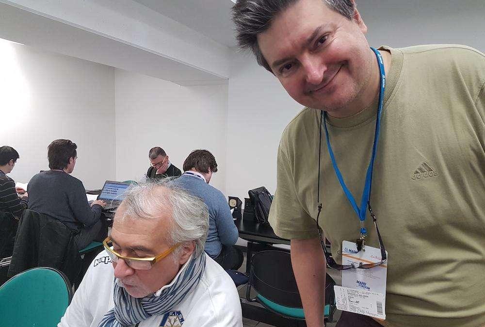 Zagnoli con Claudio Beneforti