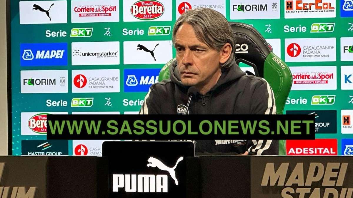 Pisa, Inzaghi: "Non ero preoccupato dopo i ko con Sassuolo e Spezia"