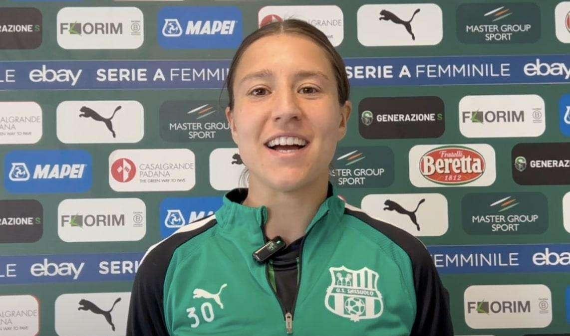 Sassuolo Femminile, Fusini: "Voglia spropositata di giocare. Continuiamo su questa onda"