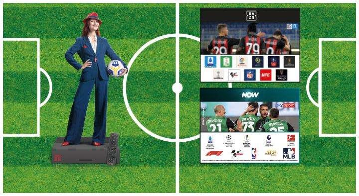 TimVision pacchetto Dazn Serie A e Champions: abbonamento con sconto