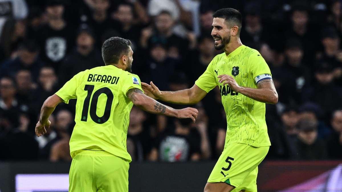 Udinese Sassuolo 2-2 FINALE: Berardi salva ancora una volta i neroverdi