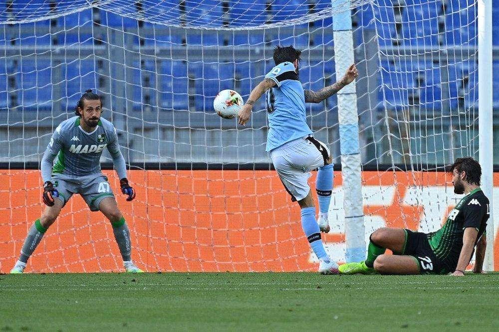 Lazio Sassuolo highlights: gol di Luis Alberto, Raspadori e Caputo - VIDEO