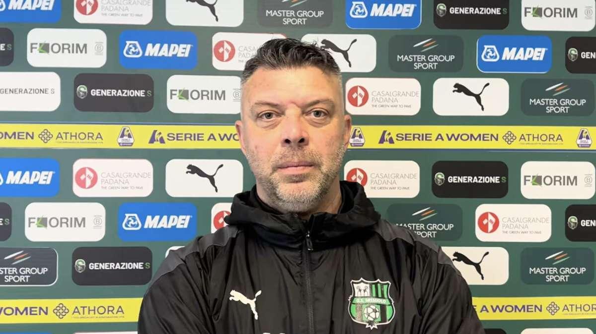 SN - Colantuono: "Il Sassuolo si deve salvare e deve lottare. Vittoria per mio papà che è in ospedale"