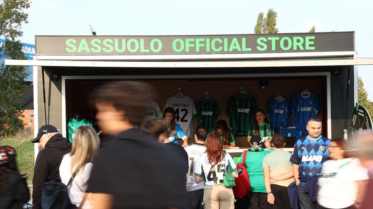 Sassuolo-Lazio, torna l’Official Pop-Up Store al Mapei: orari e novità per gli abbonati