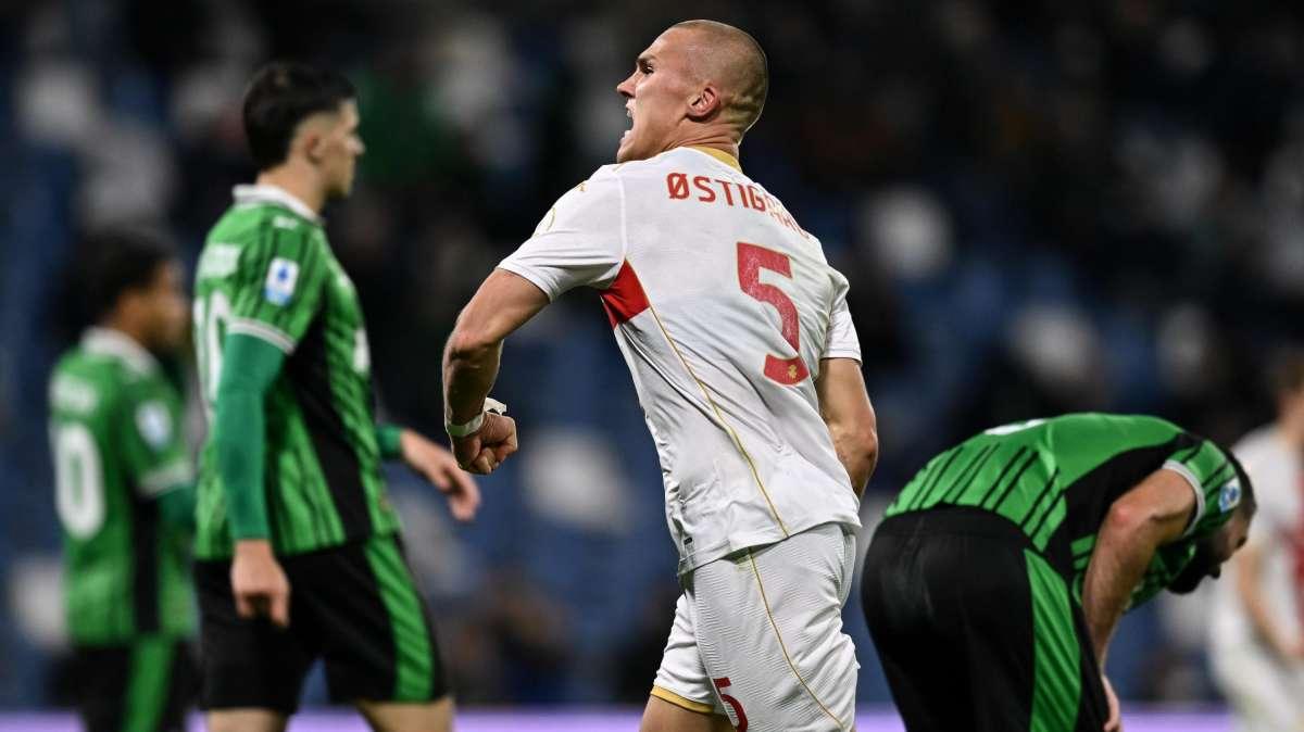 Sassuolo Calcio news oggi: 1-2 col Genoa, Ostigard riporta i neroverdi sulla terra