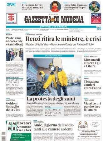 Gazzetta di Modena: "Coppa, Sassuolo sfida la SPAL. De Zerbi: 'Vogliamo passare'"