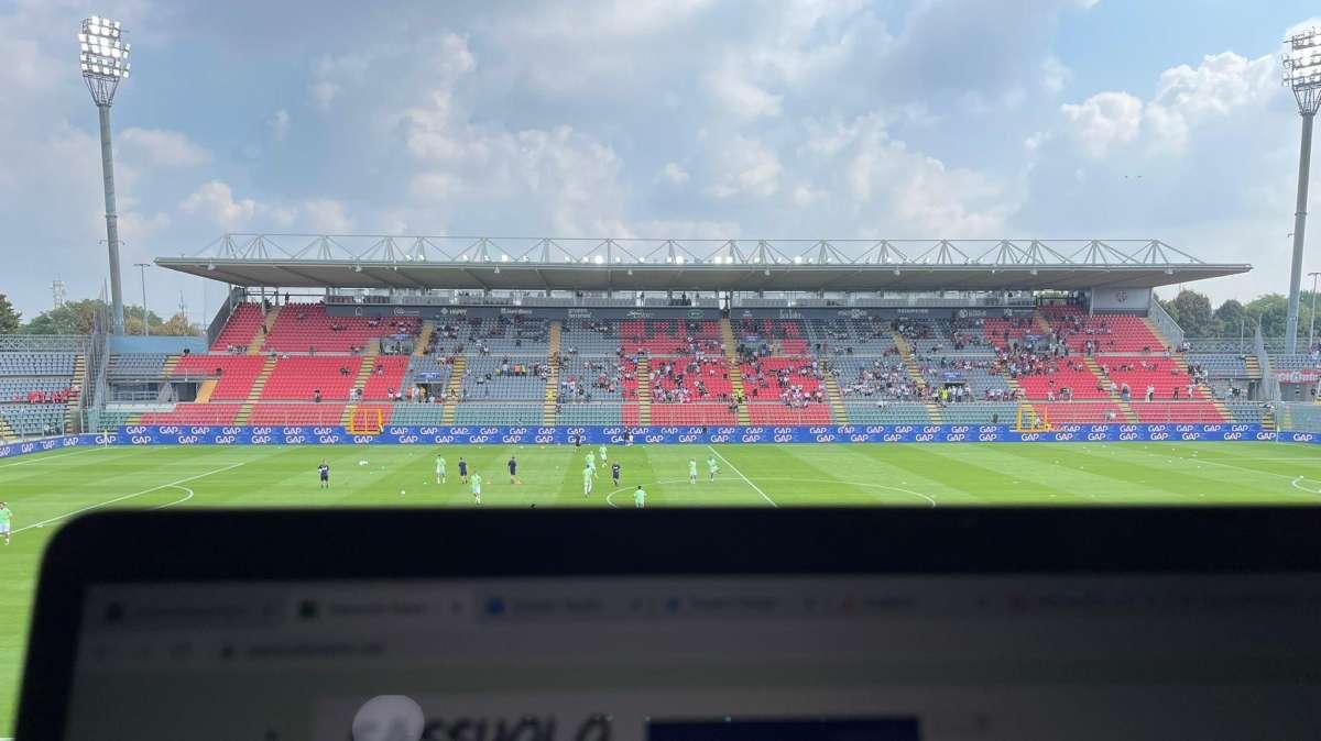 Cremonese Sassuolo 1-1 FINALE: Barbieri risponde a Laurienté, è record di gol in B!