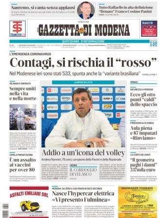 Gazzetta di Modena: "Sassuolo, scatta la rincorsa alla zona Europa"