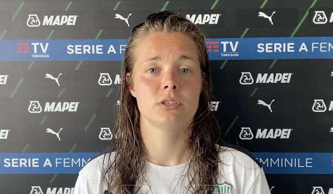 Lemey: "Un pizzico di amarezza ma stagione straordinaria. A Sassuolo sono cresciuta"