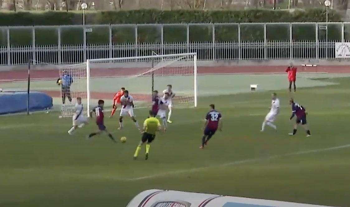 Giuseppe Aurelio, primo gol tra i professionisti con l'Imolese - VIDEO