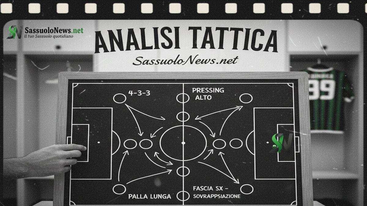 Udinese Sassuolo 1-2 analisi tattica: la rimonta con transizioni veloci e sinergie offensive