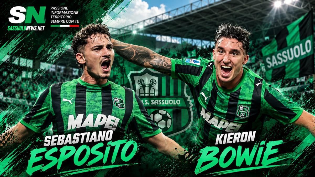 Sassuolo-Milan, riparte il ballottaggio Esposito-Bowie: entrambi tornano dalla sosta con il pieno