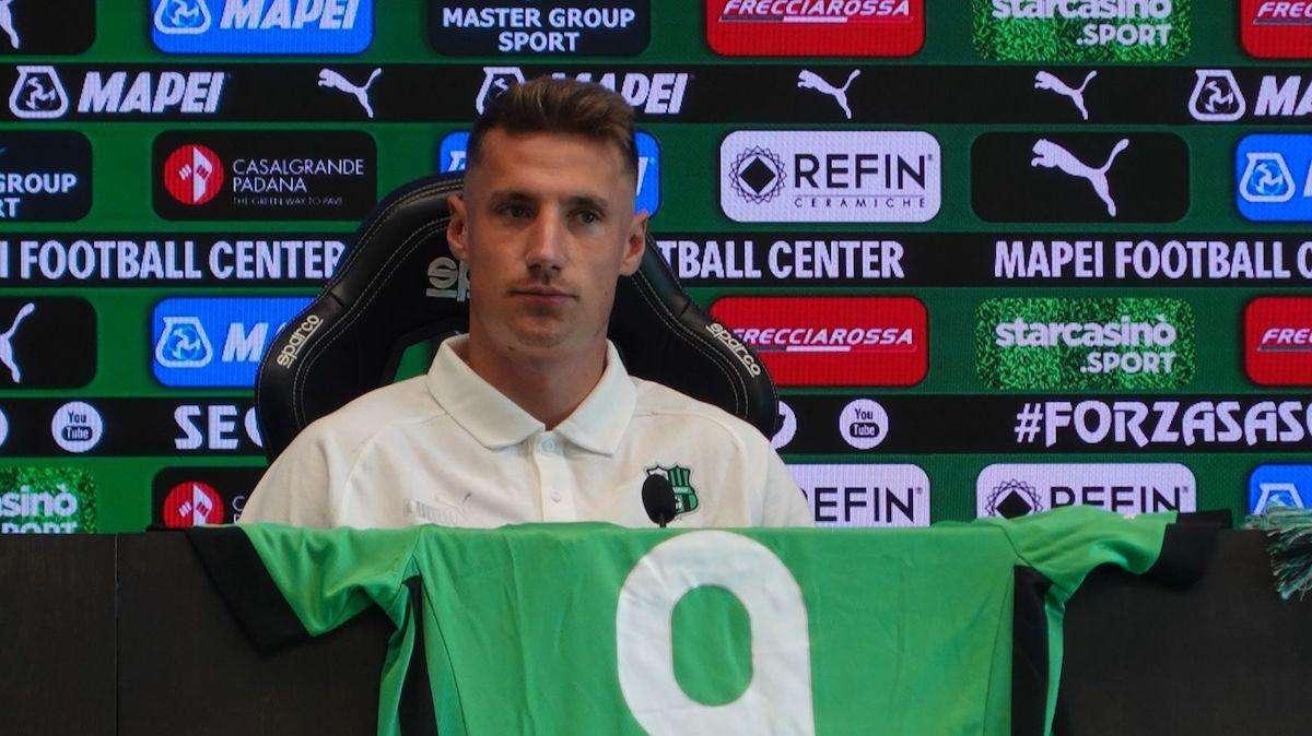 Pinamonti conferenza stampa presentazione: "Sassuolo un orgoglio" LIVE VIDEO