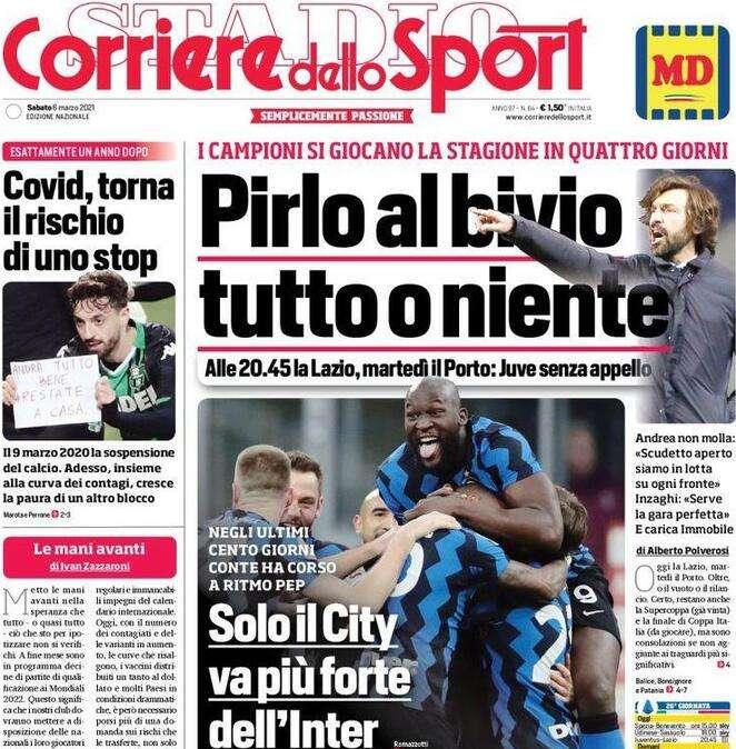 Rassegna stampa sportiva oggi: il calcio di Gotti alla prova Sassuolo