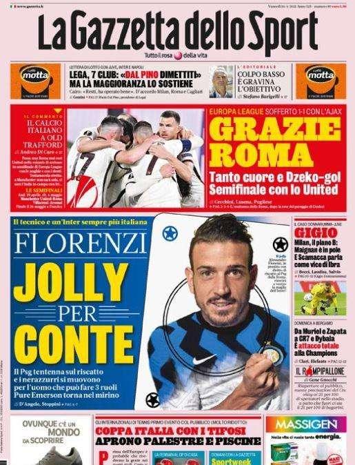 Rassegna stampa sportiva oggi: prime pagine venerdì 16 aprile 2021