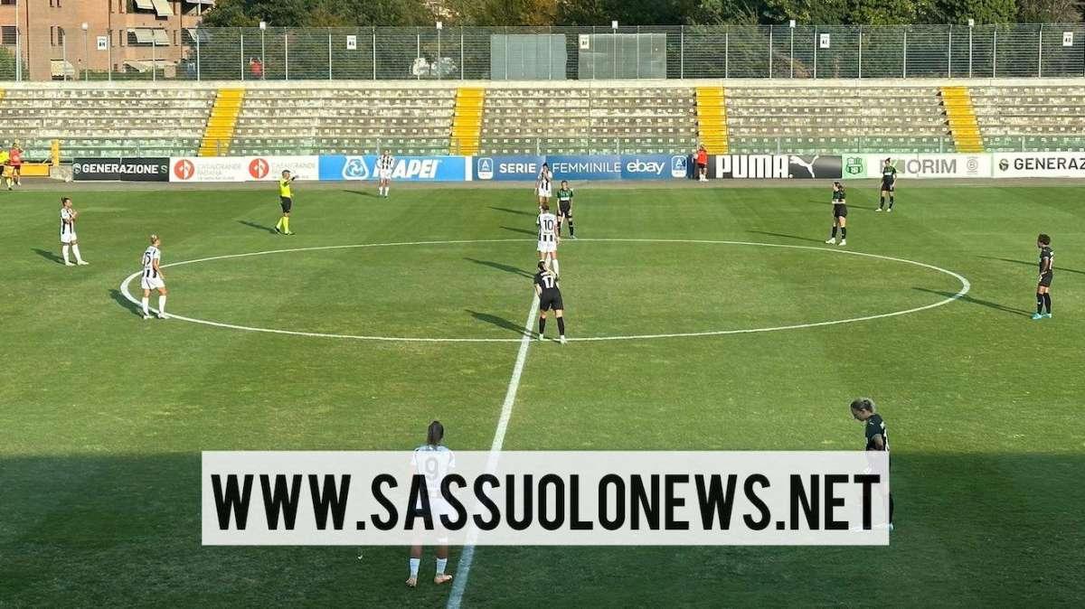 Sassuolo Juventus Femminile 3-6 FINALE: ko al debutto ma risultato troppo pesante