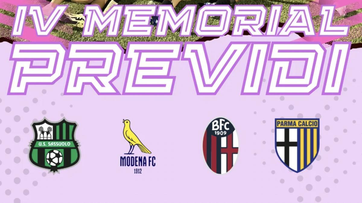 Memorial Previdi Femminile: Sassuolo, Modena, Parma e Bologna a caccia del trofeo U17